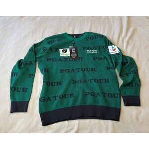 PGA Tour Golf Sweater Men’s Green New with Tags